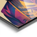 poster homme africain colore aluminium.webp