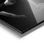 poster hommes politiques en noir et blanc aluminium.webp