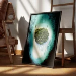 poster ile paradisiaque encadre.webp