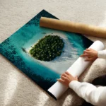 poster ile paradisiaque enroule.webp