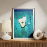 poster ile tropicale turquoise meuble.webp
