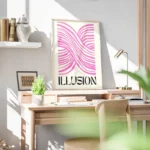 poster illusion rose bureau.webp