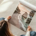 poster ilot de roche en rouleau.webp