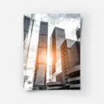 poster immeubles modernes en verre.webp