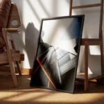 poster immeubles modernes encadre.webp