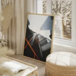 poster immeubles modernes salon beige.webp