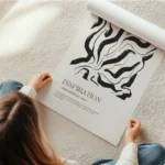 poster inspiration artistique moderne en rouleau.webp