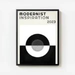 poster inspiration moderniste 2023 avec cadre.webp