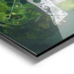 poster jardin urbain nature aluminium.webp