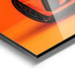 poster lamborghini aventador orange aluminium.webp