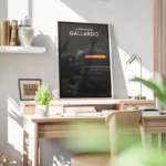 poster lamborghini gallardo noir bureau.webp