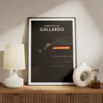 poster lamborghini gallardo noir meuble.webp