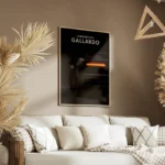 poster lamborghini gallardo noir salon.webp