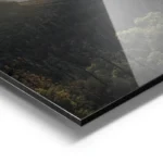 poster lever de soleil montagneux aluminium.webp