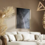 poster lignes curvilignes modernes salon.webp