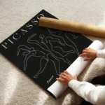 poster lignes de danse picasso enroule.webp