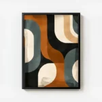 poster lignes geometriques colorees avec cadre.webp