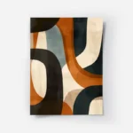 poster lignes geometriques terreuses.webp