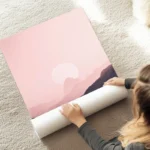 poster lune devant montagnes au sol.webp