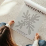 poster matisse abstrait en rouleau.webp