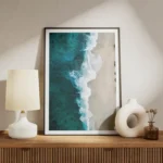 poster mer turquoise meuble.webp
