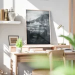 poster mercedes amg gt noir bureau.webp