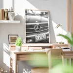 poster mercedes benz classique bureau.webp