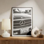 poster mercedes benz classique meuble.webp