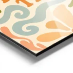 poster message positif fleurs aluminium.webp