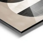 poster midcentury spheres imbriquees aluminium.webp