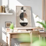 poster midcentury spheres imbriquees bureau.webp