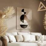 poster midcentury spheres imbriquees salon.webp