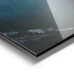 poster montagne brumeuse aluminium.webp
