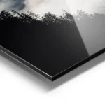 poster montagne embrumee aluminium.webp