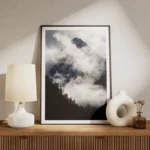 poster montagne embrumee meuble.webp