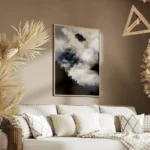 poster montagne embrumee salon.webp