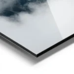 poster montagne en brume aluminium.webp