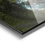 poster montagne et cours d eau aluminium.webp