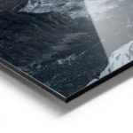 poster montagne leve de soleil aluminium.webp