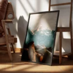 poster montagne lointaine encadre.webp