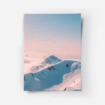 poster montagne neigeuse dimmige.webp