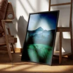 poster montagne nocturne encadre.webp
