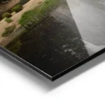poster montagne reflet eau aluminium.webp