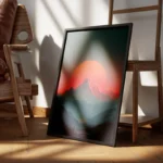 poster montagne synthwave encadre.webp