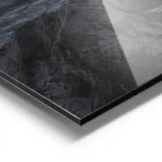 poster montagnes enneigees aluminium.webp