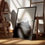 poster montagnes enneigees encadre.webp