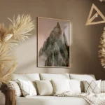 poster montagnes majestueuses salon.webp