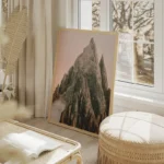 poster montagnes majestueuses salon beige.webp