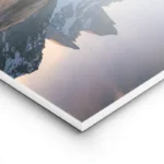 poster montagnes reflet lac el chalten lightpanel.webp