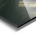 poster montagnes verdoyantes aluminium.webp
